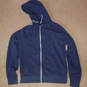 Blue Zip up Hoodie